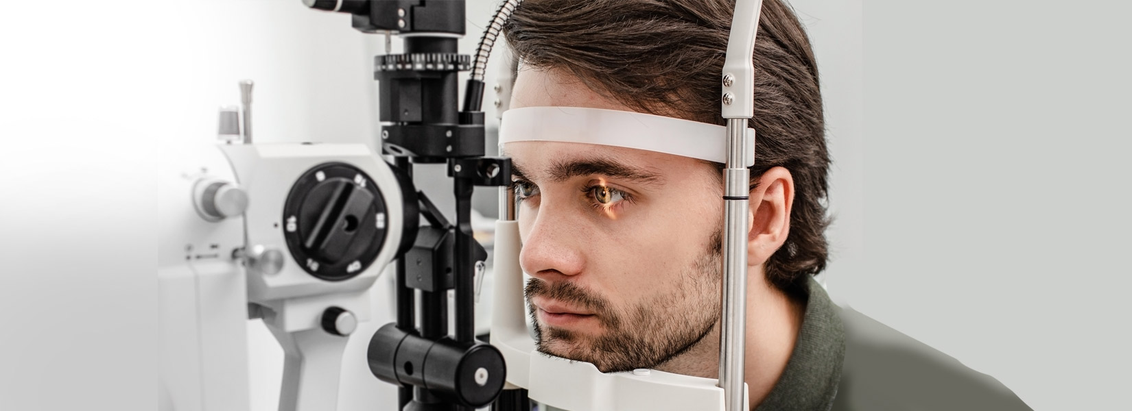 young man during eye exam in Maricopa